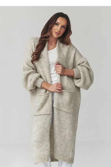 Cardigan model 231017 Makadamia