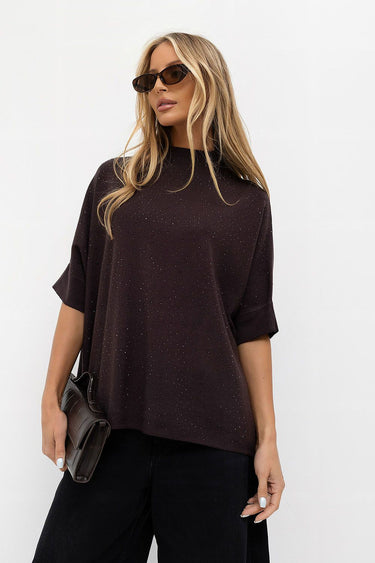 Short sleeve sweater model 231504 Italy Moda