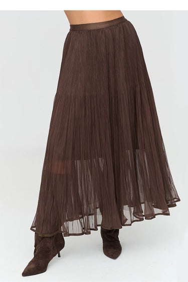 Long skirt model 231998 Makadamia