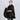 Women's Plus Cashmere Fur Collar Knitted Cardigan Shawl Cape Coat