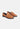 Beige Calf Leather Loafers – Elegant Women’s Flat Shoes With Metal Stud Detail