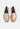 Beige Calf Leather Loafers – Elegant Women’s Flat Shoes With Metal Stud Detail