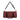 Red Tiger Stripe Duffel Bag — Bold Animal Print Travel Gym Bag  