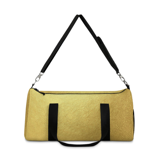 Yellow Minimalist Duffel Bag — Lightweight Travel & Gym Bag  