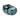 Blue Zebra Print Duffel Bag — Travel Gym Weekend Bag  