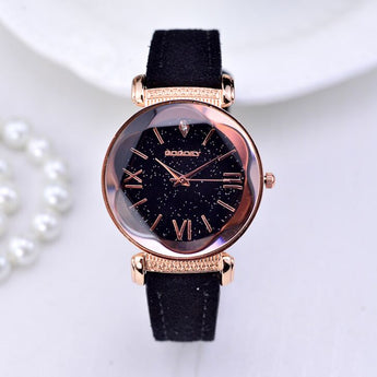 Gogoey Brand Rose Gold Leather Watches Women ladies casual dress quartz wristwatch reloj mujer go4417 Utrano