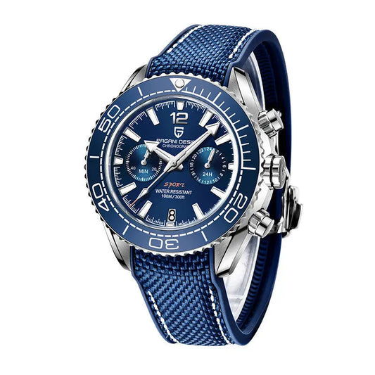 24 Hour Calendar Luminous Men's Quartz Watch  PAGANI DESIGN  Watch - UTrano