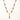 Gold necklace with iridescent baroque pearl pendant, purple amethyst beads, and crystal star charm on cream background