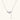 White gold plated Y-shaped necklace with three dimensional flower charms and adjustable drop pendant