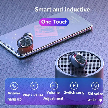 B5 digital display touch headset