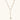 Adjustable gold lariat necklace with freshwater pearls nested in delicate cage settings and Y-shaped tassel drop