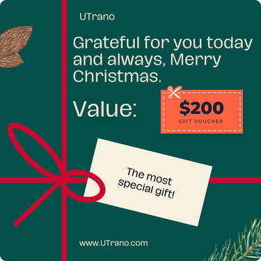 UTrano's Christmas gift cards  