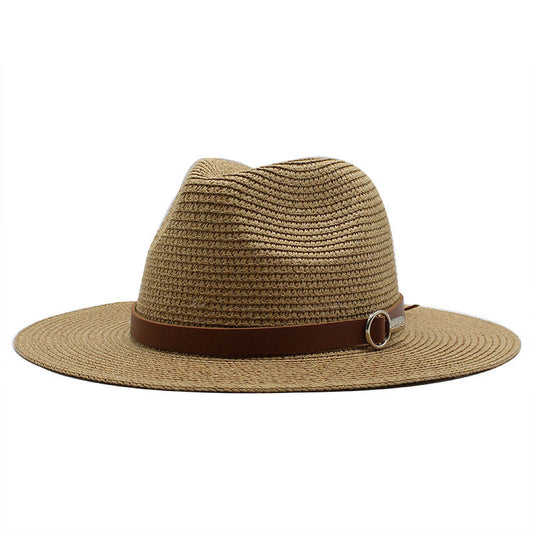 Sun Protection Travel Vacation Beach Woven Denim Top Hat  