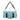 Blue Zebra Print Duffel Bag — Travel Gym Weekend Bag  