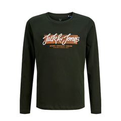 Children’s Long Sleeve T-shirt Jack & Jones Jjurban Ls Crew Neck Black