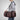 Brown Geometric Pattern Duffel Bag —Travel Gym Weekend Bag  