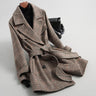 Women's Fashion Cashmere Tweed Coat  