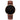 Movement men and women waterproof business casual black belt watch wish ultra-thin quartz watch Utrano