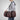 Brown Geometric Pattern Duffel Bag —Travel Gym Weekend Bag  