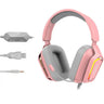 Ajazz AX368 Computer Game Audio Recognition RGB Headset, AX368 7.1 Channel Version Black, AX368 3.5mm Version Pink, AX368 3.5mm Version Black, AX368 7.1 Channel Version Pink Utrano