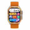 LEMFO HK96S 2.06 inch BT5.3 IP68 Sport Smart Watch, Support Bluetooth Call Health Monitor(Orange) - UTrano
