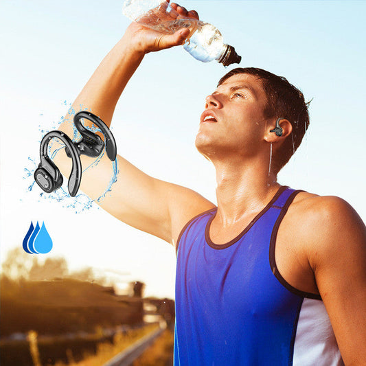 Charging warehouse ear-hook sports headphones  