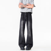 Cleanfit Washed Blue Jeans Men Lightweight Clean Style Casual Pants  