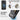 DG.MING M5 Series Zip RFID Multi Card Detachable Leather Phone Case, For iPhone Air, For iPhone 16 Pro Max, For iPhone 16 Pro, For iPhone 16 Plus  