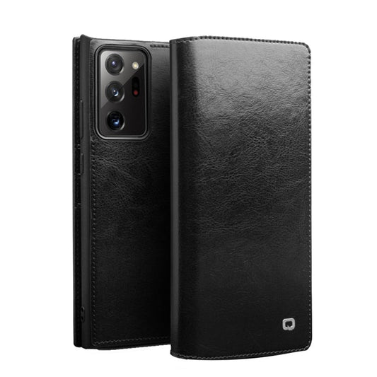 QIALINO Genuine Leather Phone Case, For Samsung Galaxy Note20, For Samsung Galaxy Note20 Ultra, For Samsung Galaxy S21 5G, For Samsung Galaxy S21+ 5G, For Samsung Galaxy S21 Ultra 5G, For Samsung Galaxy S22 Ultra 5G, For Samsung Galaxy S22+ 5G         ...  