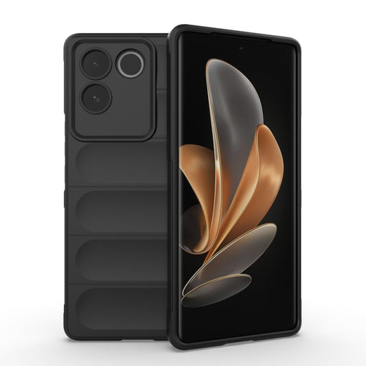 Magic Shield TPU + Flannel Phone Case, For vivo S17e, For vivo iQOO Neo8