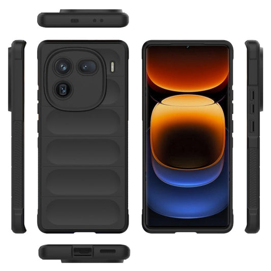 Magic Shield TPU + Flannel Phone Case, For vivo iQOO 12 Pro 5G, For vivo iQOO 12 5G