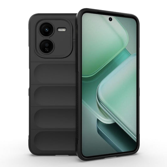 Magic Shield TPU + Flannel Phone Case, For vivo iQOO Z9X 5G, For vivo T3X 5G Global