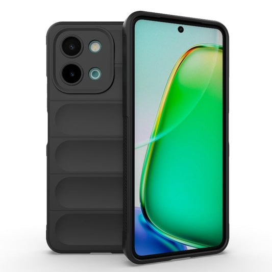 Magic Shield TPU + Flannel Phone Case, For vivo iQOO Z9X 5G, For vivo T3X 5G Global  
