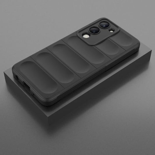 Magic Shield TPU + Flannel Phone Case, For vivo Y29 4G Global / T4x 5G, For vivo Y29 5G / Y19s 4G  