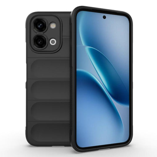 Magic Shield TPU + Flannel Phone Case, For vivo iQOO Z11x 5G India, For vivo Y05 4G Global/Y11d 4G