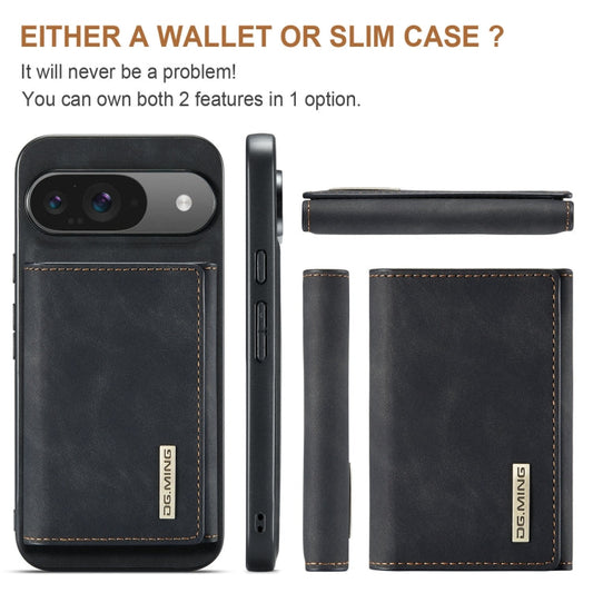 DG.MING M1 Series 3-Fold Multi Card Wallet + Magnetic Phone Case, For Google Pixel 8, For Google Pixel 7a  
