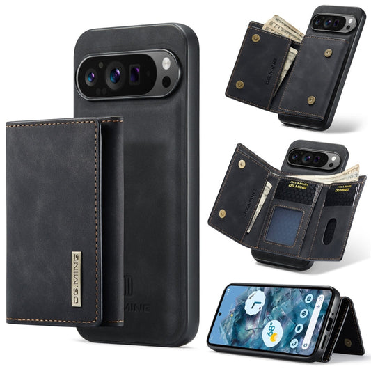DG.MING M1 Series 3-Fold Multi Card Wallet + Magnetic Phone Case, For Google Pixel 9 Pro XL, For Google Pixel 9 / 9 Pro, For Google Pixel 8a, For Google Pixel 8 Pro  