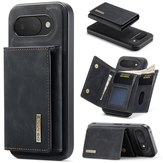 DG.MING M1 Series 3-Fold Multi Card Wallet + Magnetic Phone Case, For Google Pixel 10a, For Google Pixel 10 Pro XL, For Google Pixel 10 / 10 Pro, For Google Pixel 9a  