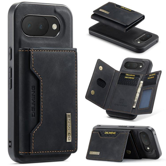 DG.MING M2 Series 3-Fold Multi Card Bag + Magnetic Phone Case, For Google Pixel 9a, For Google Pixel 9 Pro XL, For Google Pixel 9 / 9 Pro, For Google Pixel 8A  