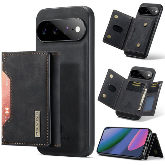DG.MING M2 Series 3-Fold Multi Card Bag + Magnetic Phone Case, For Google Pixel 9a, For Google Pixel 9 Pro XL, For Google Pixel 9 / 9 Pro, For Google Pixel 8A  