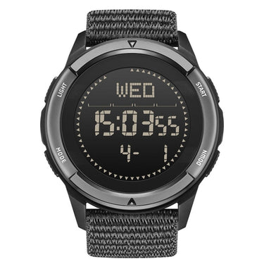 NORTH EDGE ALPS Outdoor Waterproof Men Carbon Fiber Digital Nylon Strap Smart Sports Watch  