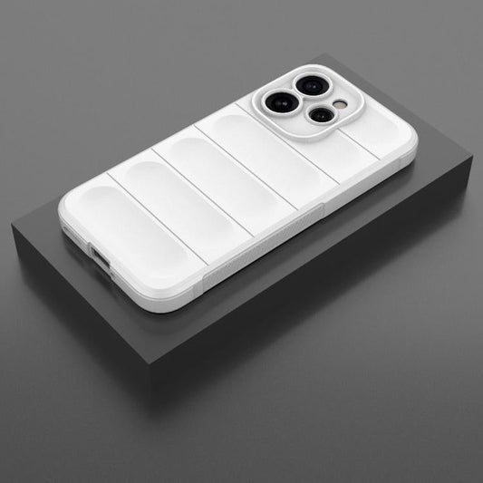 Magic Shield TPU + Flannel Phone Case, For OPPO Reno15 Pro 5G Global, For OPPO F31 Pro+ 5G India  