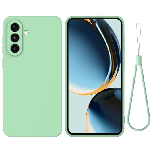 Solid Color Liquid Silicone Dropproof Full Coverage Phone Case, For Samsung Galaxy A17 / F17 / M17, For Samsung Galaxy A57 5G, For Samsung Galaxy A37 5G, For Galaxy A27 5G  