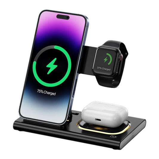 A80 3 in 1 15W Folding Wireless Charger  