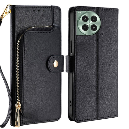 Zipper Bag Leather Phone Case, For OnePlus Ace 3 Pro 5G, For OnePlus Nord CE 4 Lite 5G, For OnePlus Ace 3V 5G, For OnePlus Nord CE4  