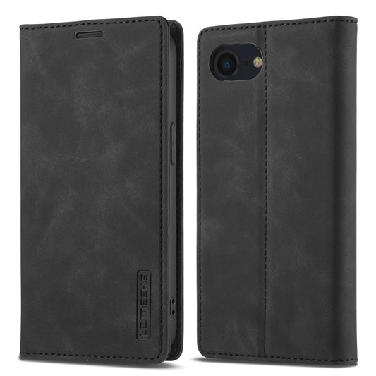 LC.IMEEKE Strong Magnetism Microfiber Leather Phone Case, For iPhone 17 Pro Max, For iPhone 17 Pro, For iPhone 17, For iPhone Air  