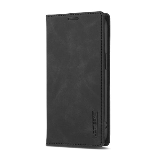 LC.IMEEKE Strong Magnetism Microfiber Leather Phone Case, For iPhone 17 Pro Max, For iPhone 17 Pro, For iPhone 17, For iPhone Air  