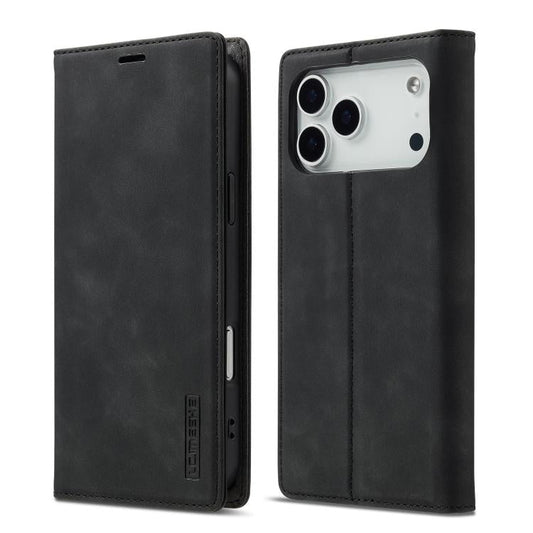 LC.IMEEKE Strong Magnetism Microfiber Leather Phone Case, For iPhone 17 Pro Max, For iPhone 17 Pro, For iPhone 17, For iPhone Air  