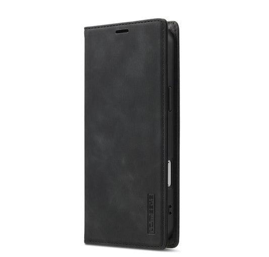 LC.IMEEKE Strong Magnetism Microfiber Leather Phone Case, For iPhone 17 Pro Max, For iPhone 17 Pro, For iPhone 17, For iPhone Air  