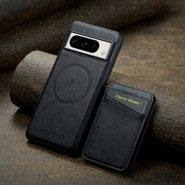 Cowhide Vertical Flip Magnetic Card Holder Phone Case For Google Pixel 8 Pro, For Google Pixel 7a, +  